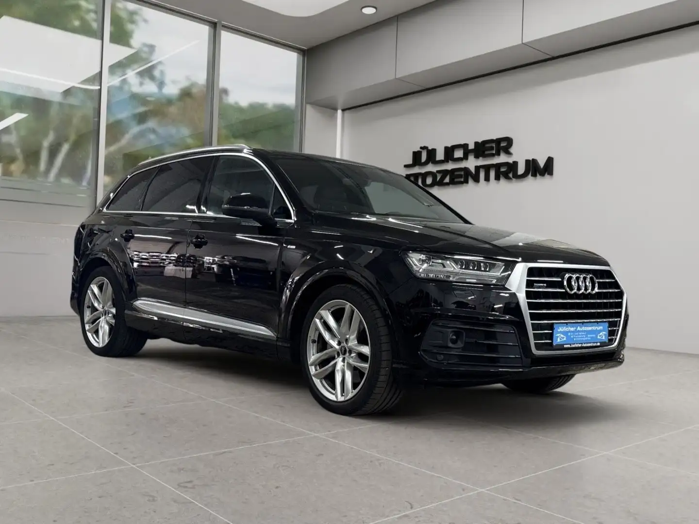 Audi Q7 50 TDI quattro tiptronic S-Line, 7-Sitzer Negro - 1