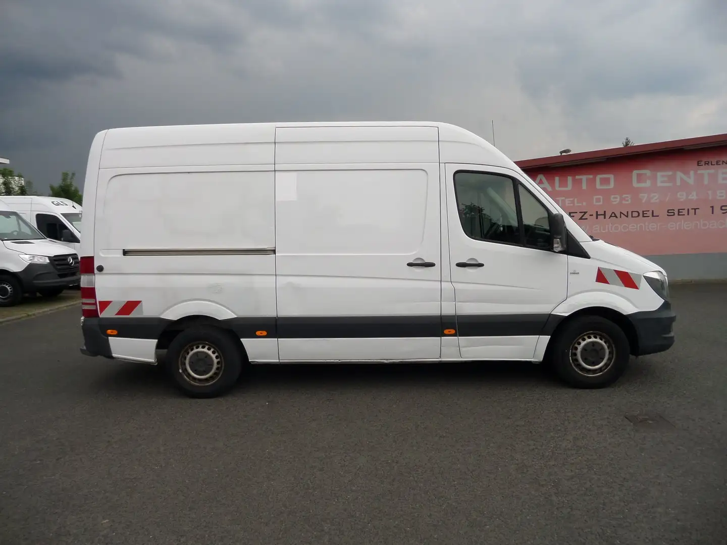 Mercedes-Benz Sprinter 316 cdi Hoch+Lang+Standhzg+Klima+Holzboden+Kasten Weiß - 1