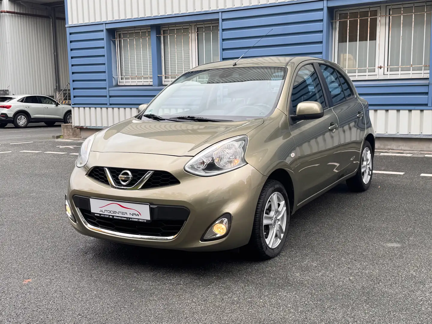 Nissan Micra Acenta DIG Autom.°Klima°Garantie°1.Hand Beige - 2