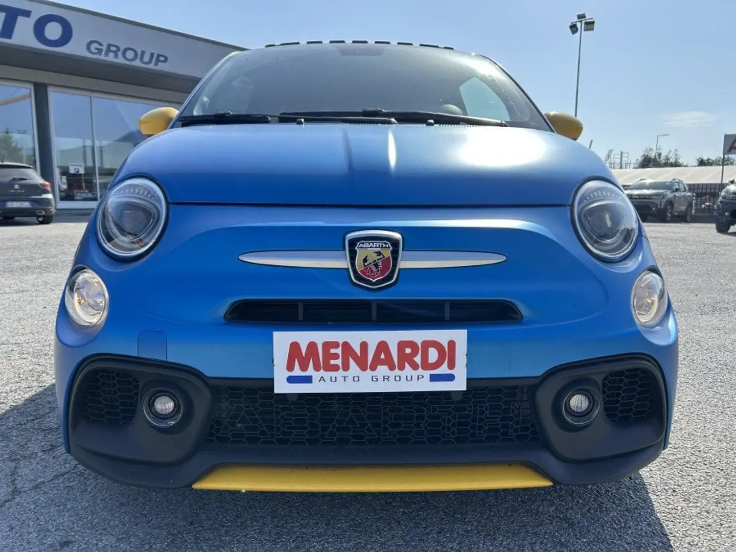 Abarth 595 Pista Pista 1.4 t-T-Jet 165CV +TETTO+BLU OPACO RALLY+MONZA VERTICALE Blau - 2