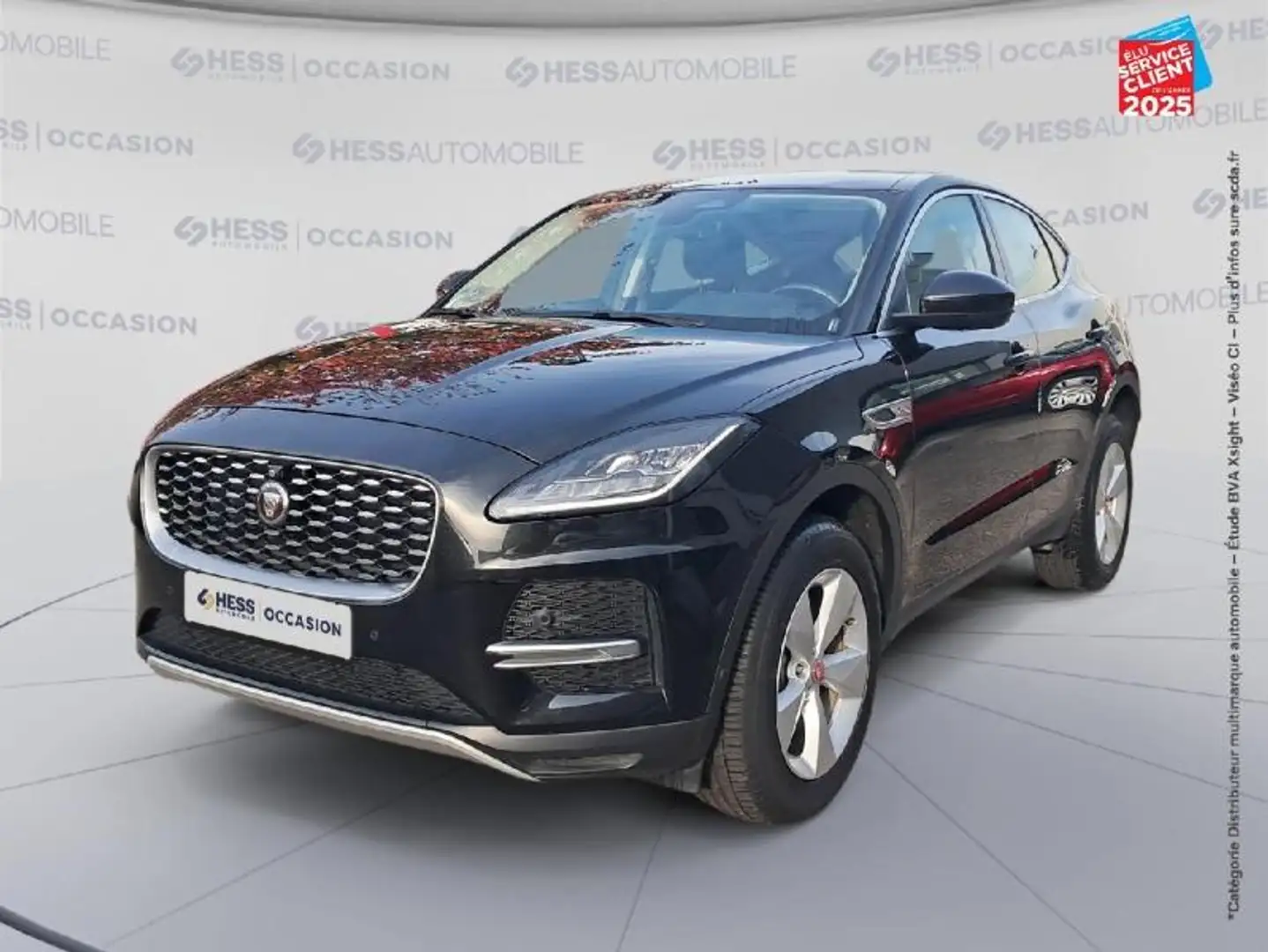Jaguar E-Pace D165 MHEV S BVA AWD Sieges cuir GPS Camera Attelage Noir - 1