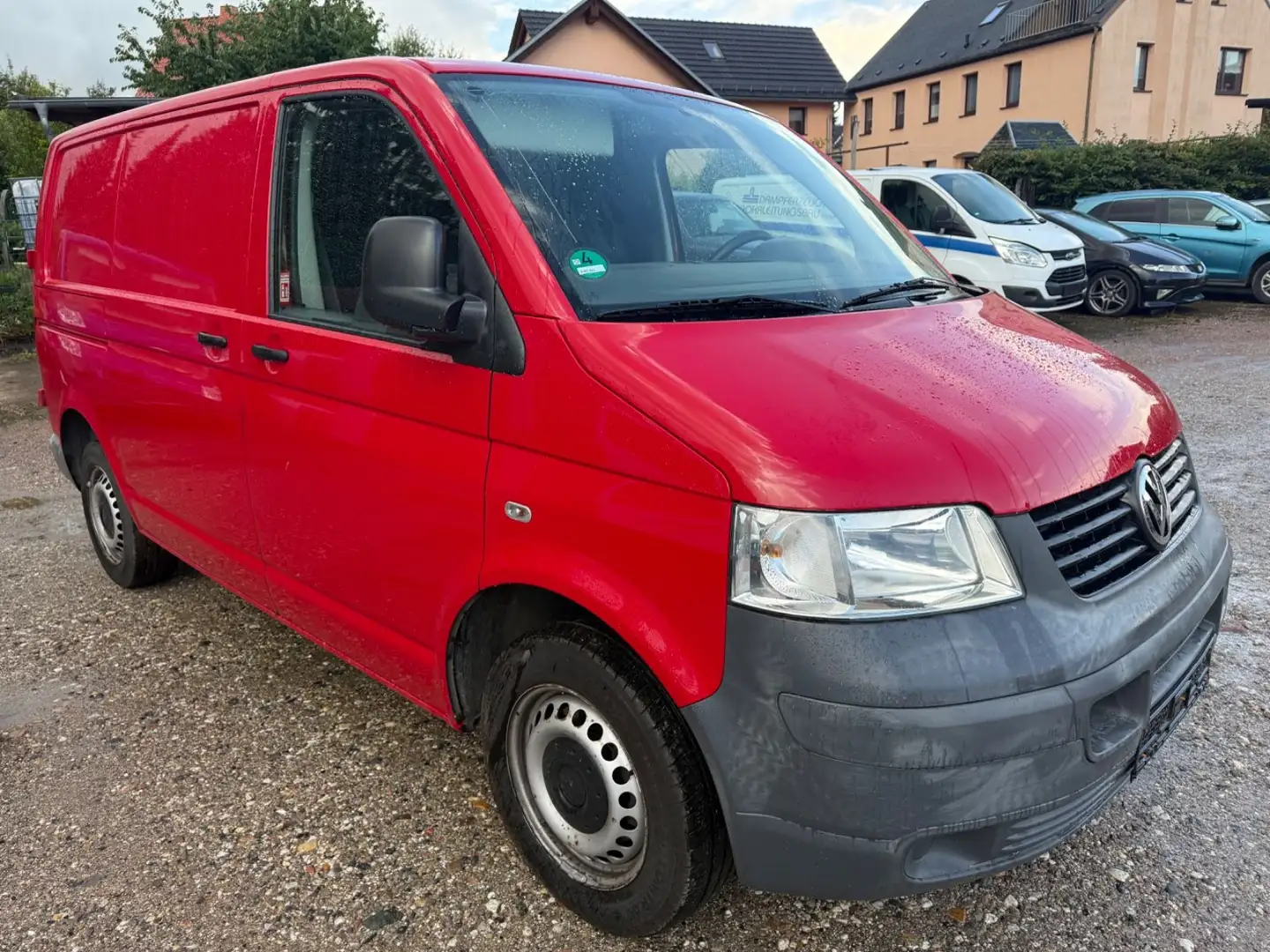 Volkswagen T5 Transporter Kasten-Klima, WR, Regal Rot - 2