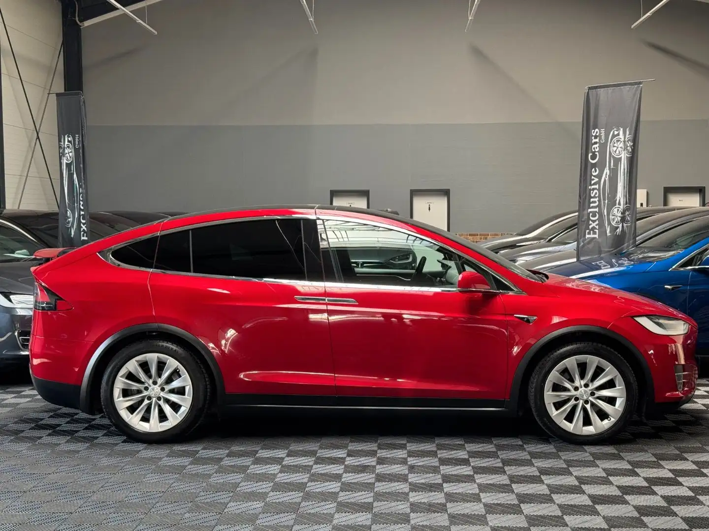 Tesla Model X MODEL X LONG RAVEN | FULL SELF DRIVE | 7 SEATER Roşu - 2