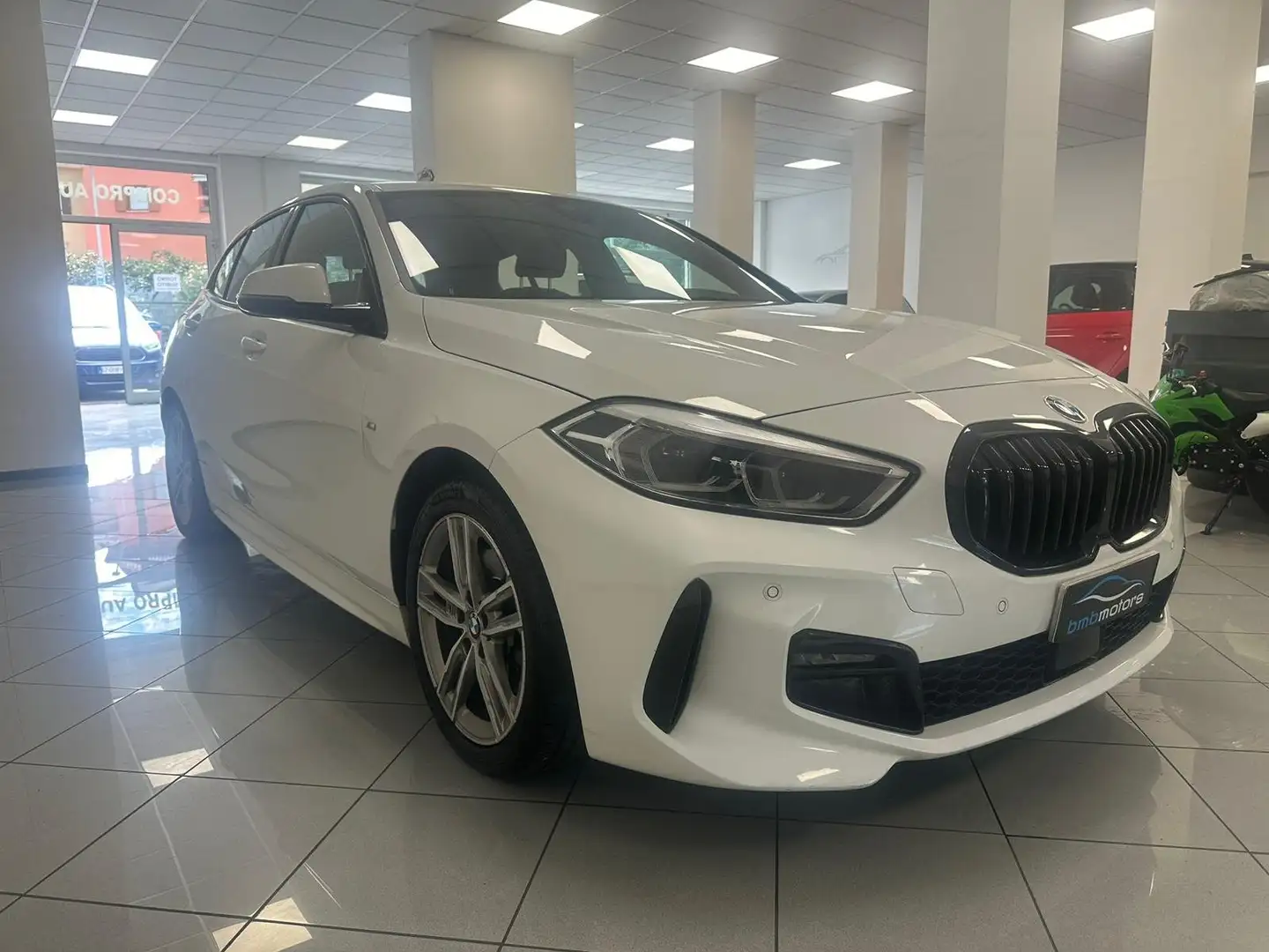 BMW 118 118d Msport 5p Bianco - 2