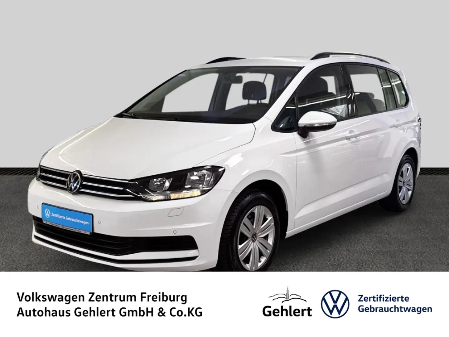Volkswagen Touran Comfortline 2.0 TDI Navi Klima ACC Sitzheizung Weiß - 1