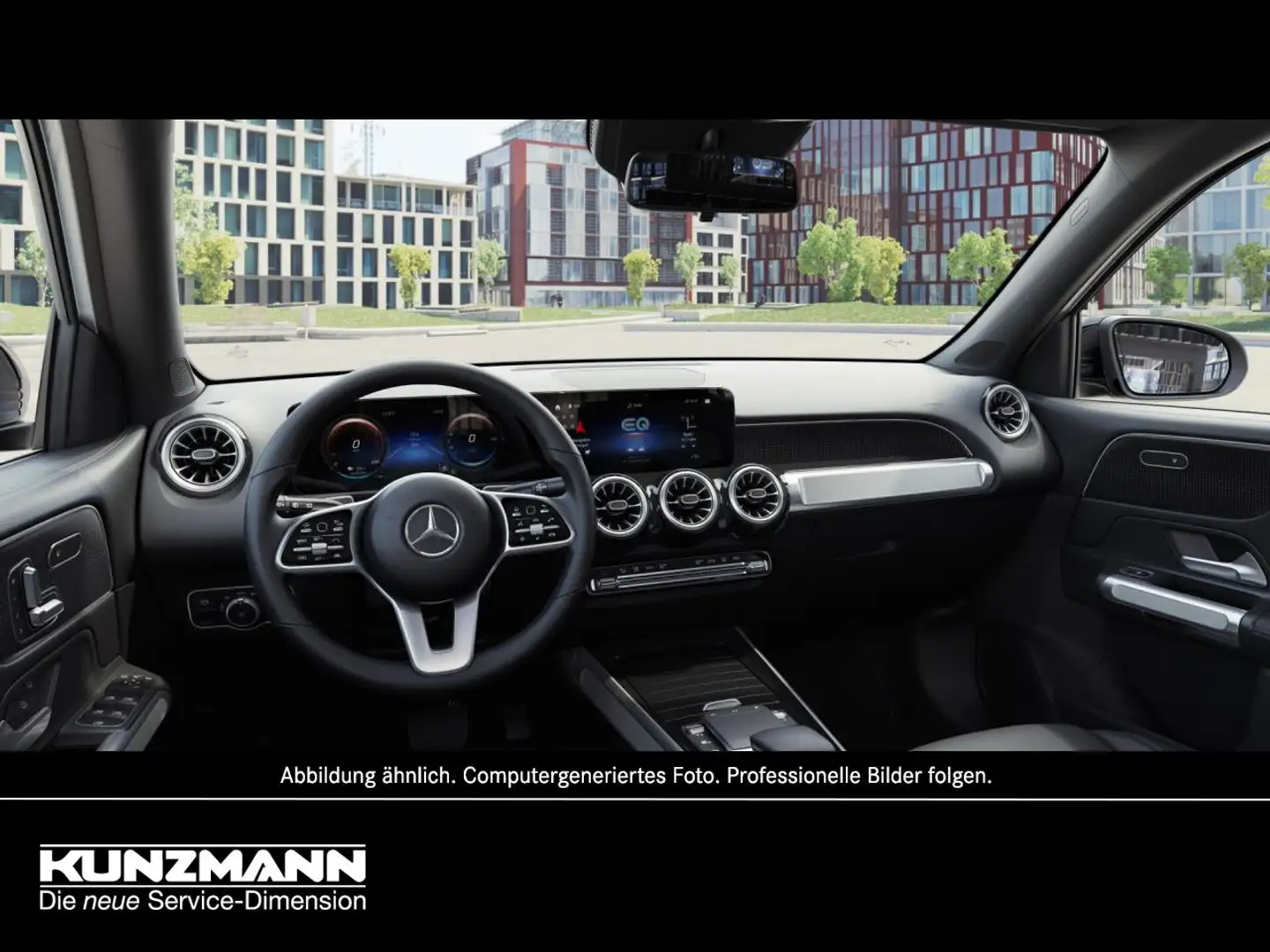 Mercedes-Benz EQB 300 4M Progressive Night Panorama 7-Sitzer Weiß - 2