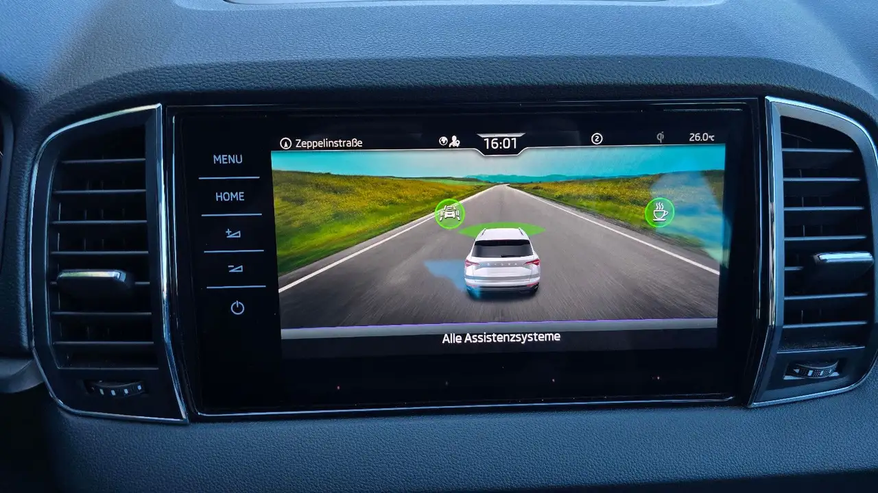Skoda Karoq 2.0l TDI DSG TOUR Pano/Virtual/Kamera/AHK, миниатюра 14