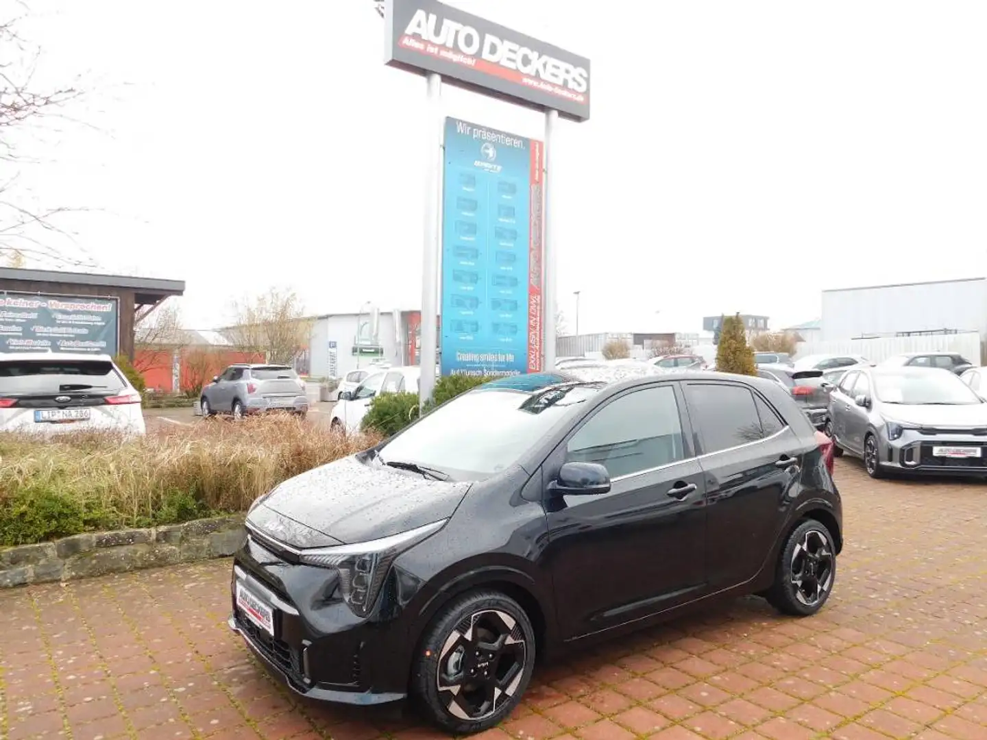 Kia Picanto 1.2 Spirit Launch Edition Automatik Navi Kamera Le Schwarz - 1