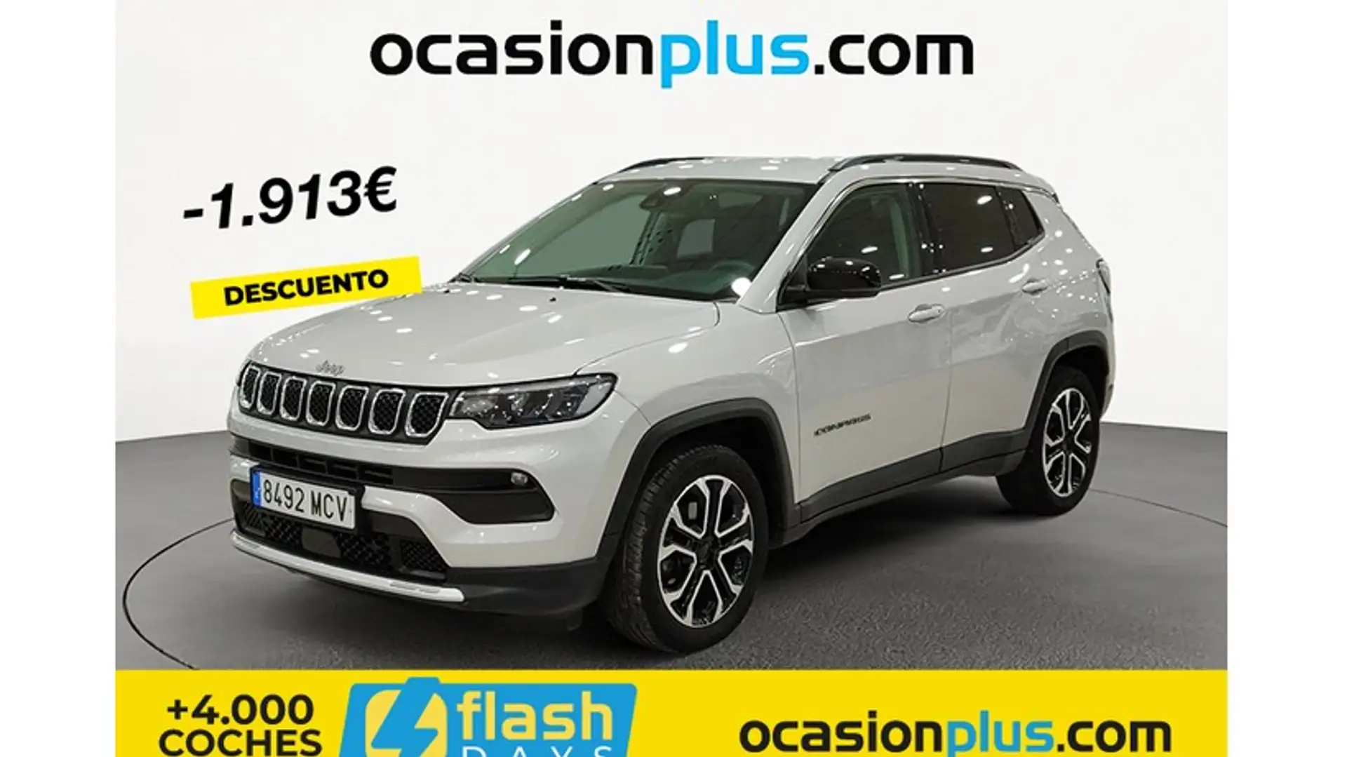 Jeep Compass 1.3 Gse T4 Limited 4x2 130 Plateado - 1