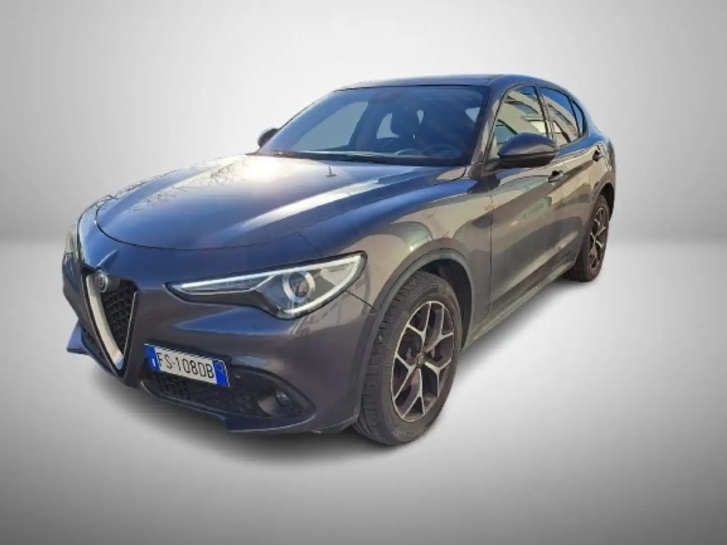 Alfa Romeo Stelvio 2.2 Turbodiesel 210 CV AT8 Q4 Super TETTO Grigio - 1