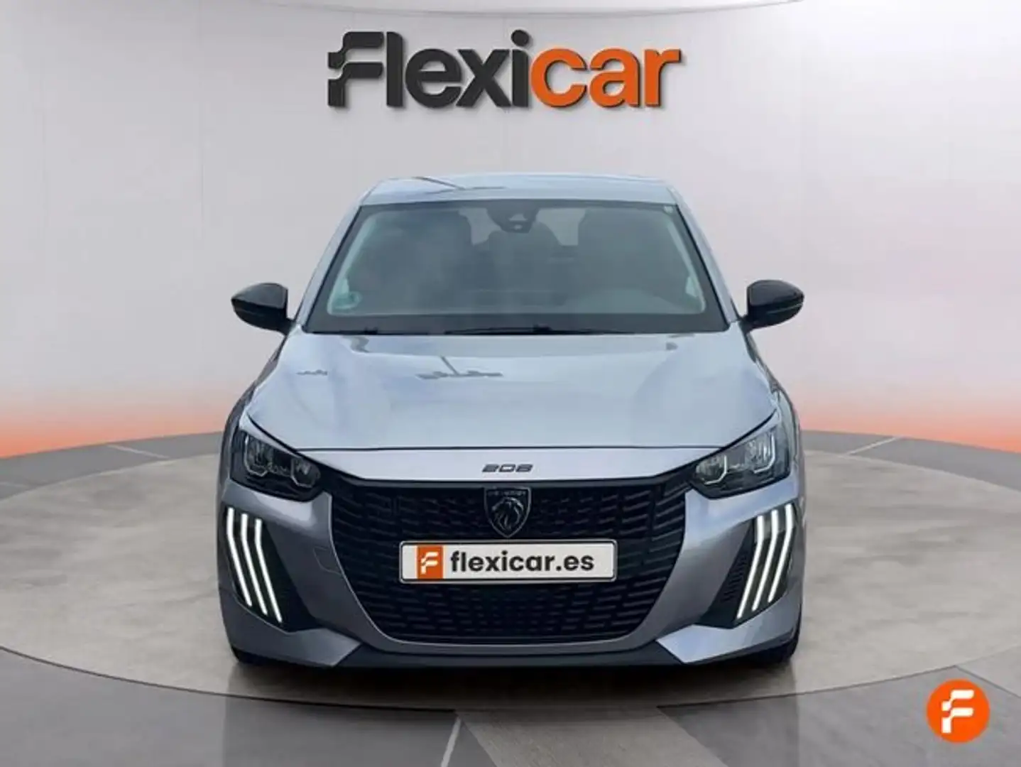 Peugeot 208 1.2 Puretech S&S Active 100 Gris - 2