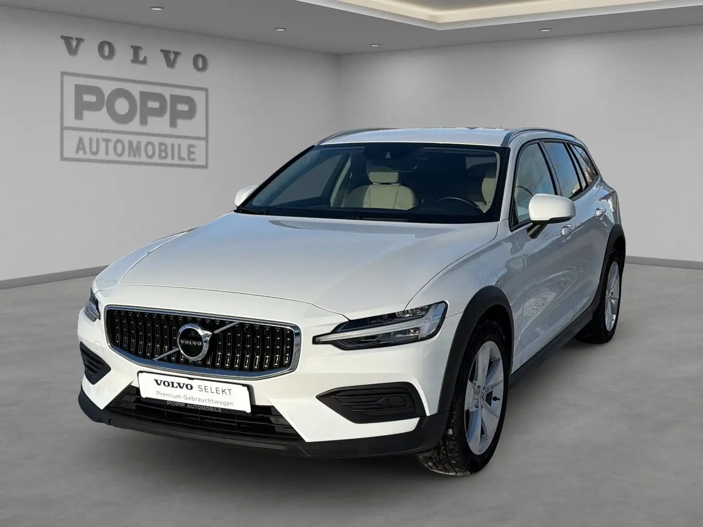 Volvo V60 Cross Country B4 AWD PRO AHK CAM H&K STDHZ Weiß - 1