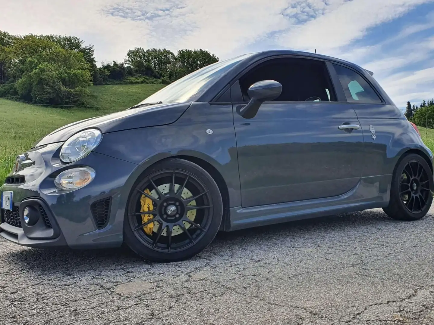 Abarth 595 595 1.4 t-jet 145cv my18 Grigio - 1