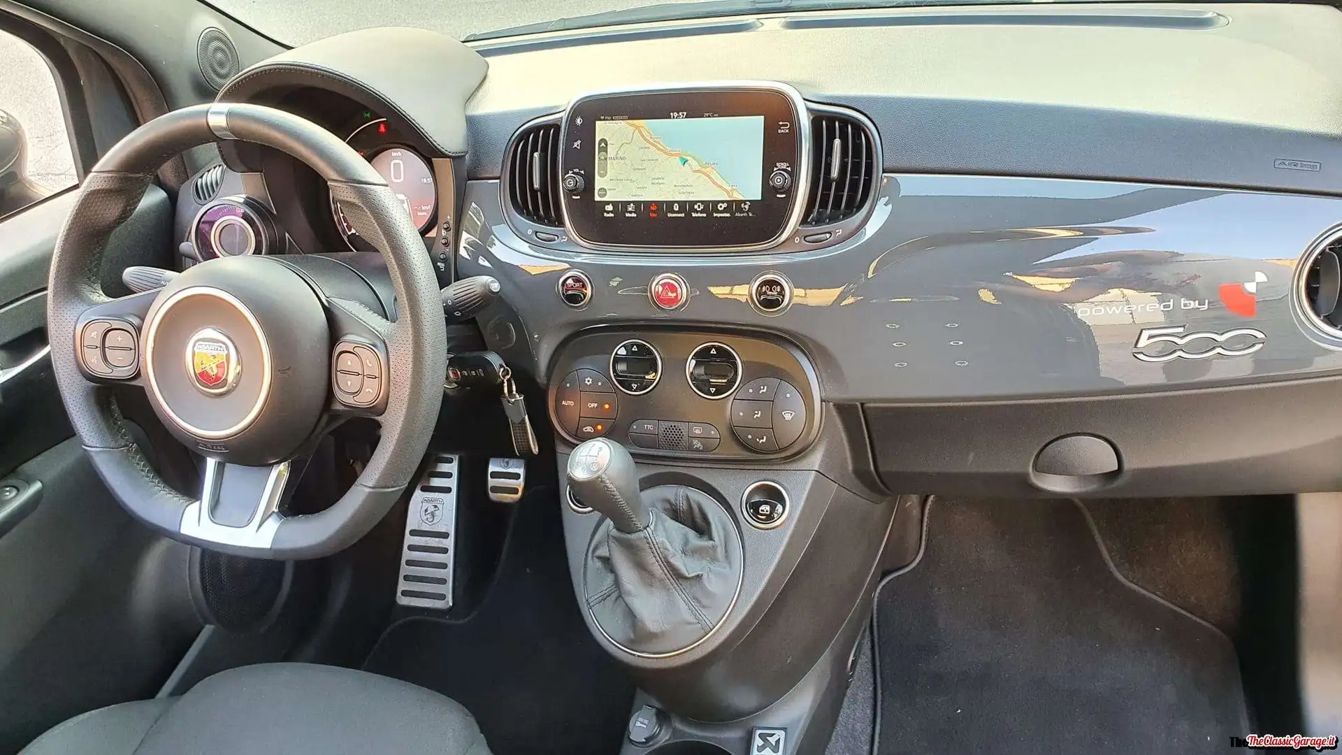 Abarth 595 595 1.4 t-jet 145cv my18 Grigio - 2