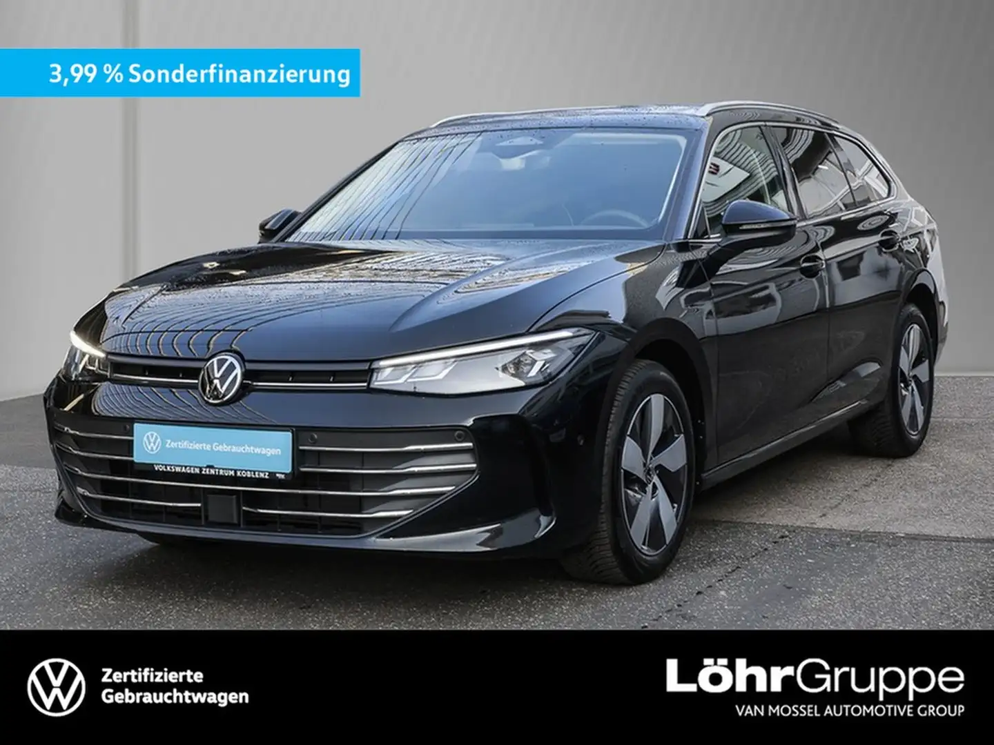 Volkswagen Passat Variant 2.0 TDI DSG Business AHK/Navi/RFK Schwarz - 1