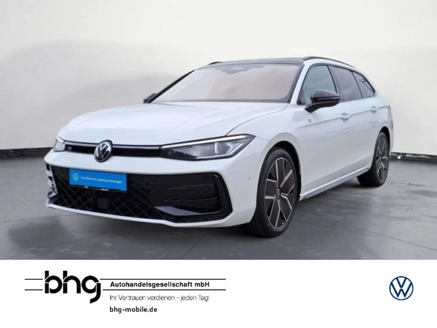 Volkswagen Passat Variant 2.0 TDI DSG 4 Motion R-Line *PANO Blanc - 1