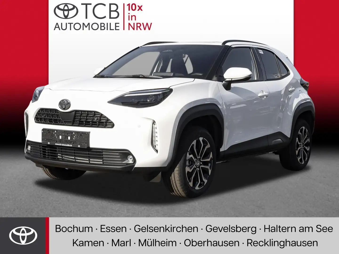 Toyota Yaris Cross Teamplayer 1.5-Hybrid Kamera*Klima*Navi*LED* Weiß - 1