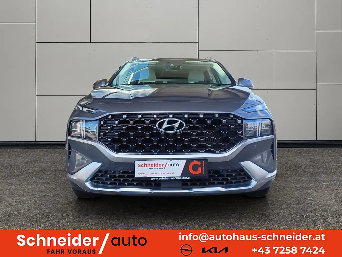Hyundai SANTA FE Santa Fe 1,6 T-GDI Plug-In 4WD Luxury Line Aut. Gris - 2