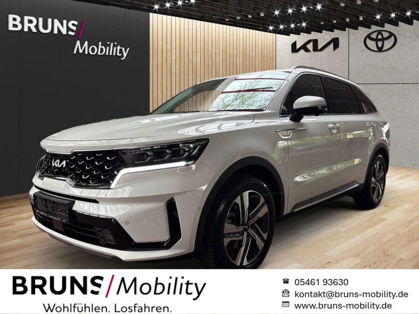 Kia Sorento 1.6 AWD HEV Platinum 7-Sitzer Glasdach Wit - 1