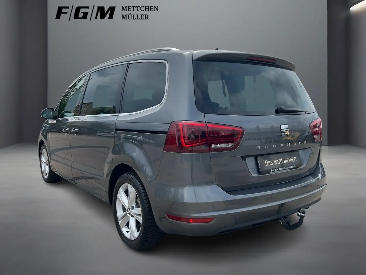 SEAT Alhambra 2.0 FR-Line +7-Sitze+Xenon+Navi+Cam Grau - 2