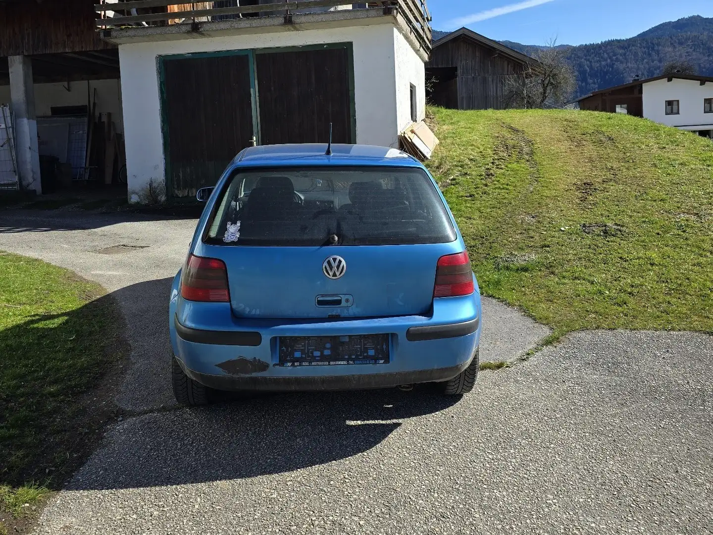 Volkswagen Golf TDI Blau - 2