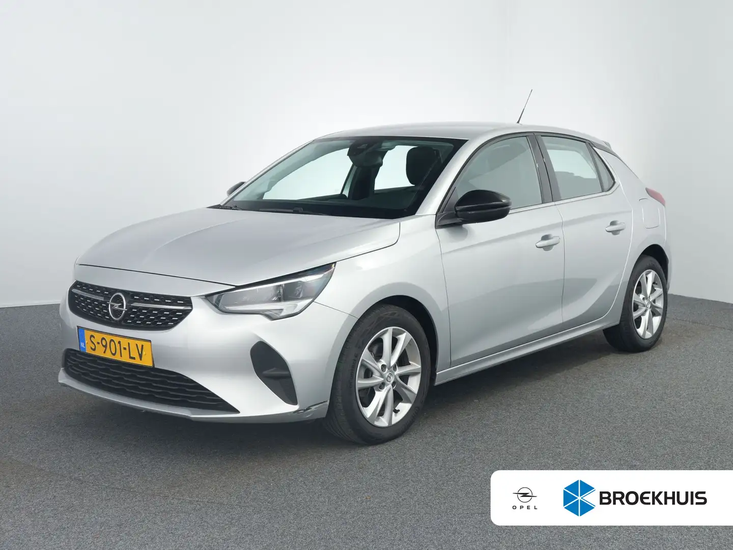 Opel Corsa 1.2 ELEGANCE 100 PK | AIRCO | CRUISE CONTROLE | LI Grijs - 1