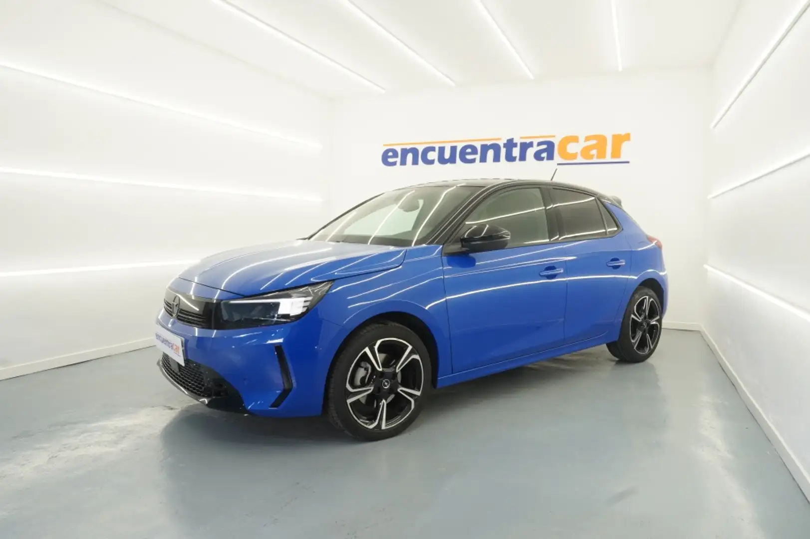 Opel Corsa Pequeño Automático de 5 Puertas Blau - 1