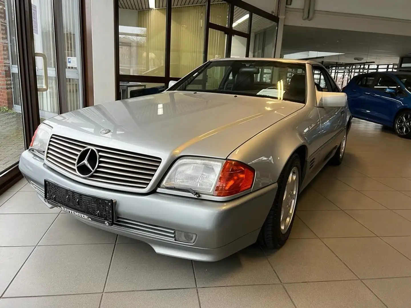 Mercedes-Benz SL 280 Hardtop Automatik Vollleder Klima Silber - 1
