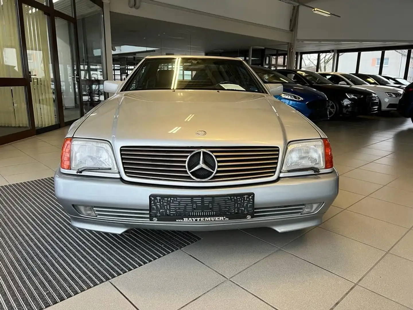 Mercedes-Benz SL 280 Hardtop Automatik Vollleder Klima Silber - 2
