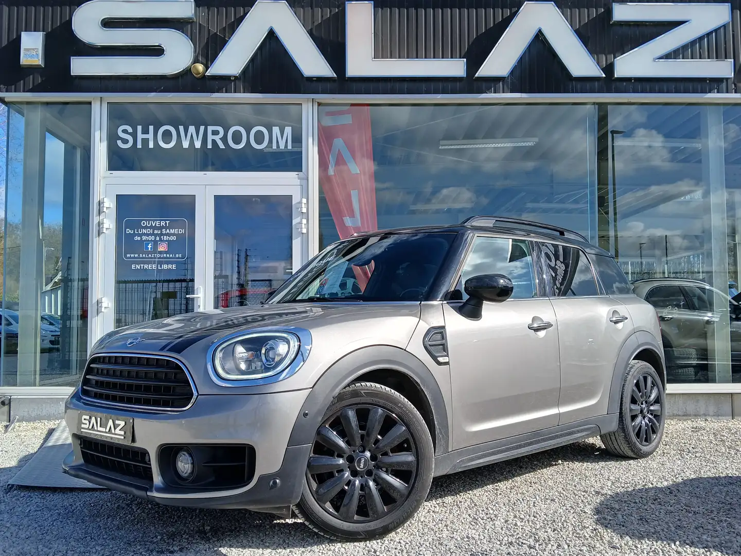 MINI Cooper Countryman 1.5A OPF (EU6d-TEMP)/BOTE AUTO/CUIR/NAVI/GARANTIE Gris - 1