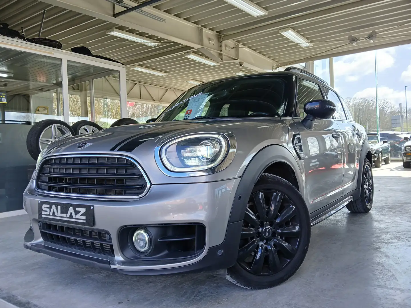 MINI Cooper Countryman 1.5A OPF (EU6d-TEMP)/BOTE AUTO/CUIR/NAVI/GARANTIE Gris - 2