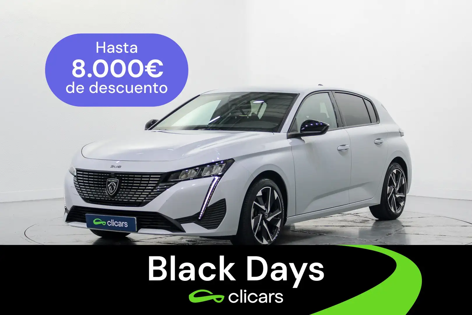 Peugeot 308 1.2 PureTech S&S Allure 130 Wit - 1