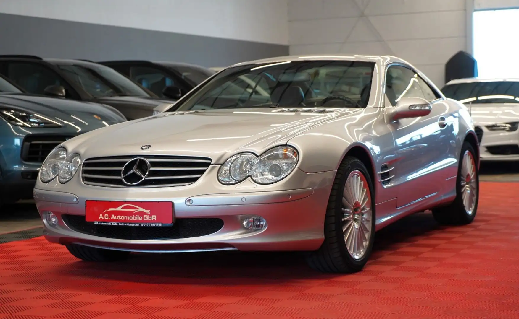 Mercedes-Benz SL 500 V8 AMG*Navi*Memory*Bose*Unfallfrei* Plateado - 1