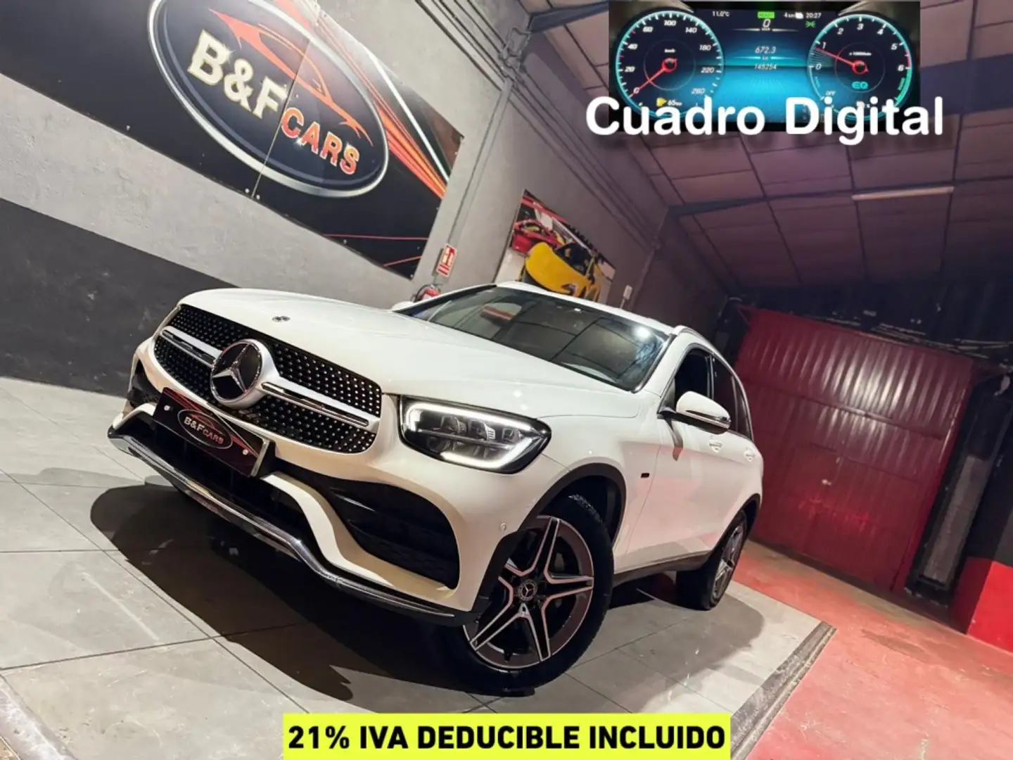 Mercedes-Benz GLC 300 300de 4Matic 9G-Tronic Blanco - 1