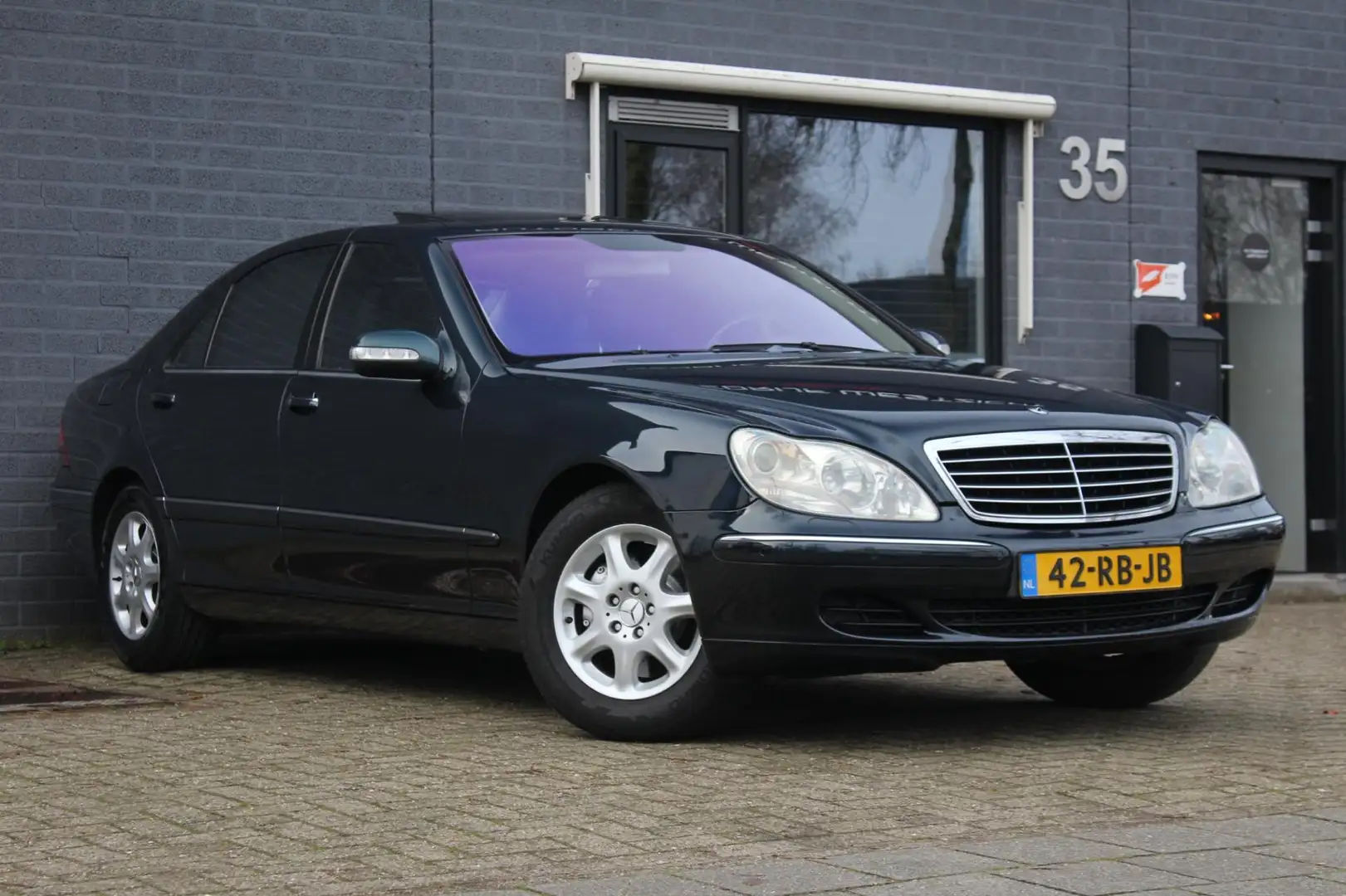 Mercedes-Benz S 500 Lang 5.0 V8, Origineel NL, NAP Blau - 2