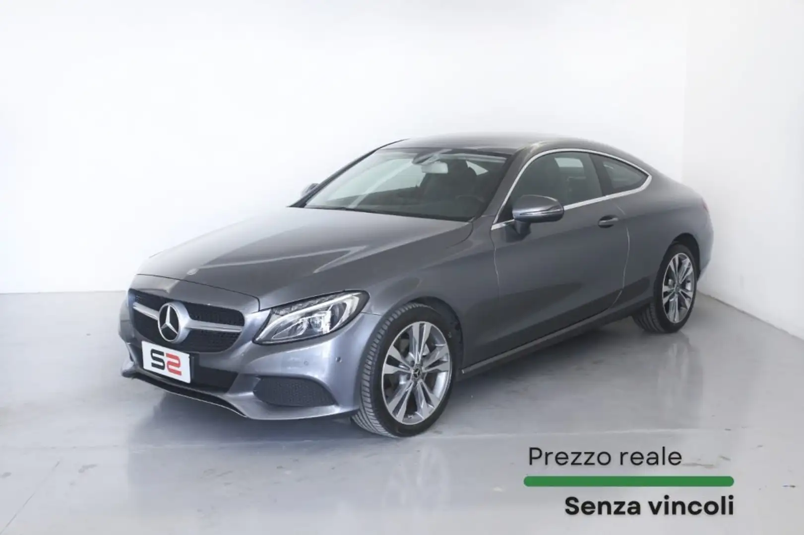 Mercedes-Benz C 220 C 220 d Auto 4Matic Coupé Sport Grau - 1