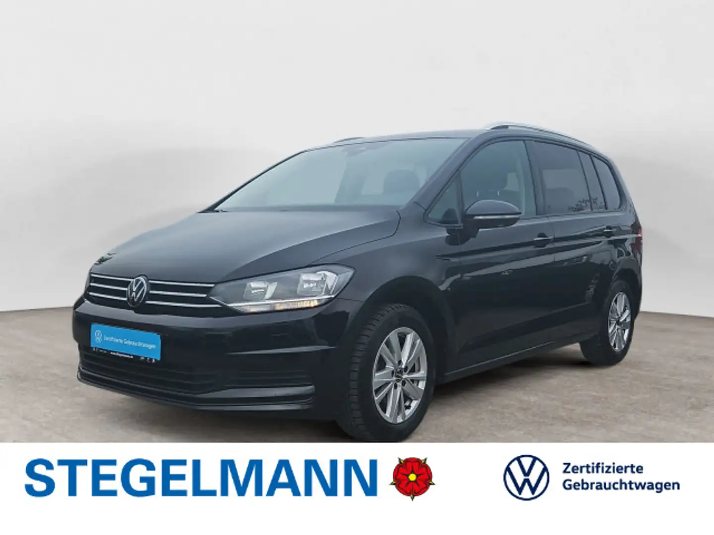 Volkswagen Touran 1.5 TSI DSG Comfortline 7-Sitzer *Navi*AH Schwarz - 1