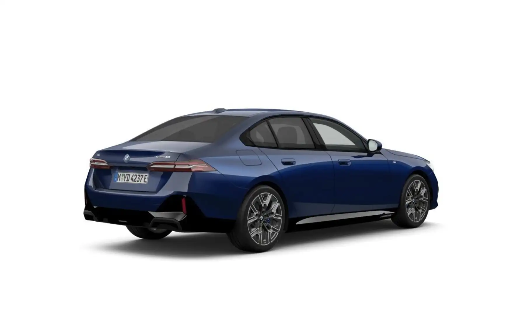 BMW i5 eDrive40 M Sport Bleu - 2