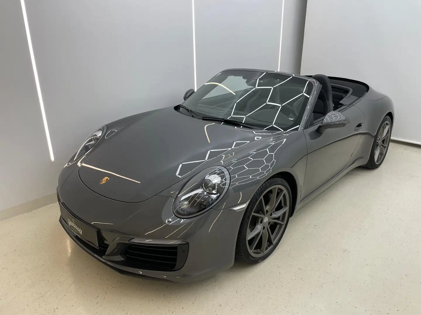 Porsche 991 .2 Cabrio *PDK*Sport-Auspuff*Sportsitze*Teilleder* Gris - 2