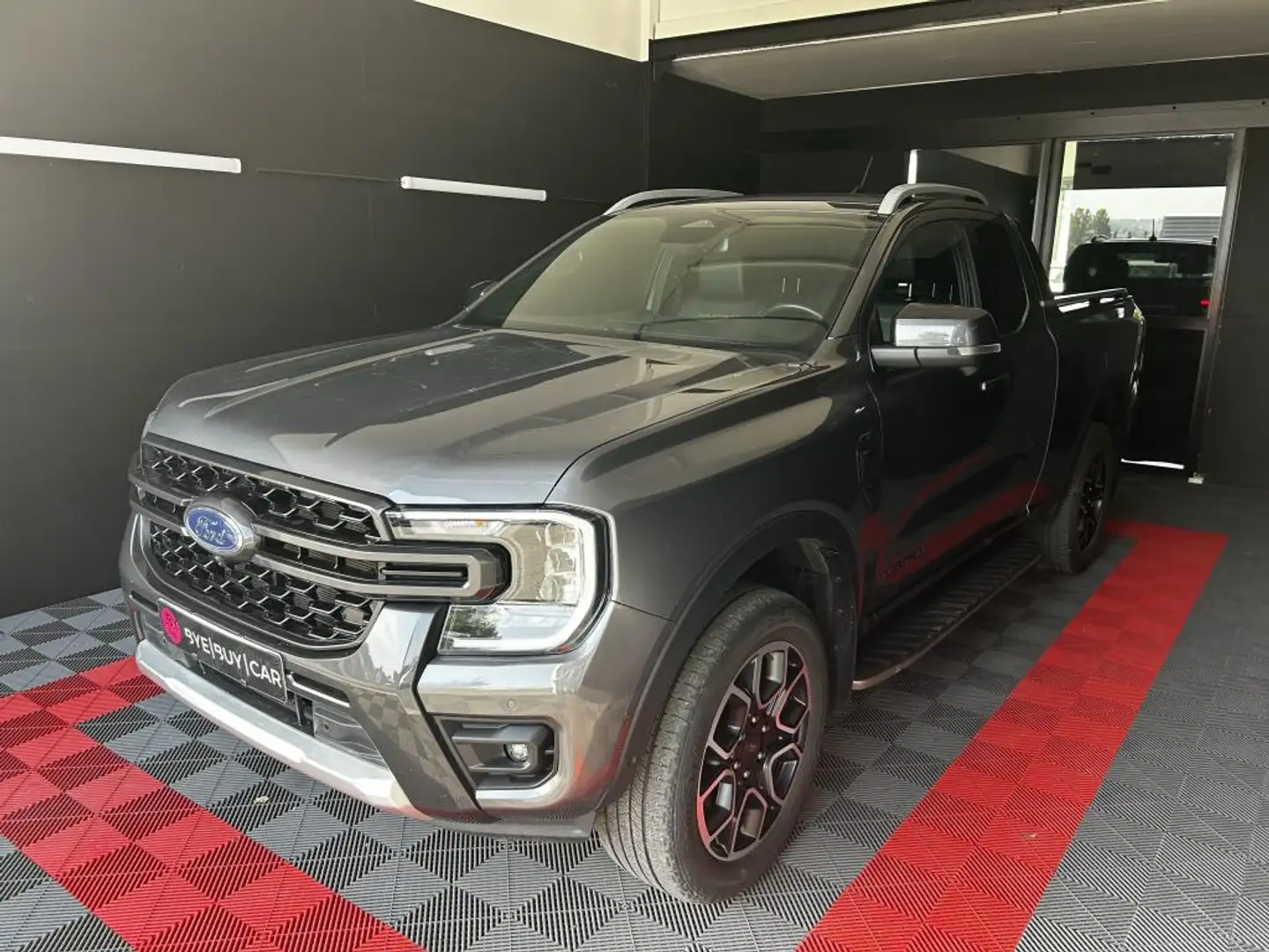 Ford Ranger 2.0 EcoBlue 205ch BVA S\u0026S e-AWD SUPER CABINE Wildtrak / TVA RECUPERABLE Gris - 1