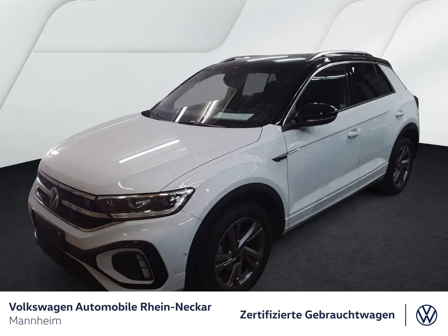 Volkswagen T-Roc 1.5 TSI R-Line DSG AHK Navi Kamera uvm Weiß - 2