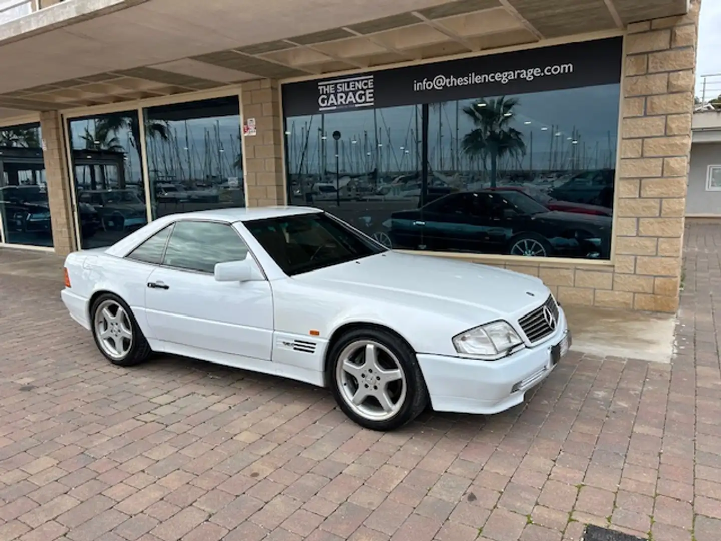 Mercedes-Benz SL 600 Blanc - 1