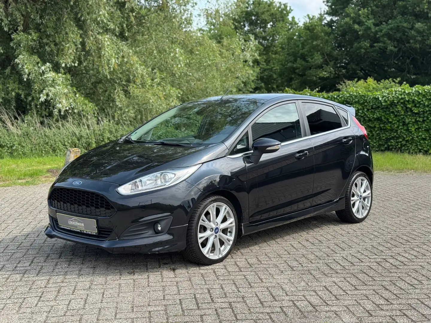 Ford Fiesta 1.0 EcoBoost ST Line 100PK I CLIMA I RIEM V.V. I S Black - 1