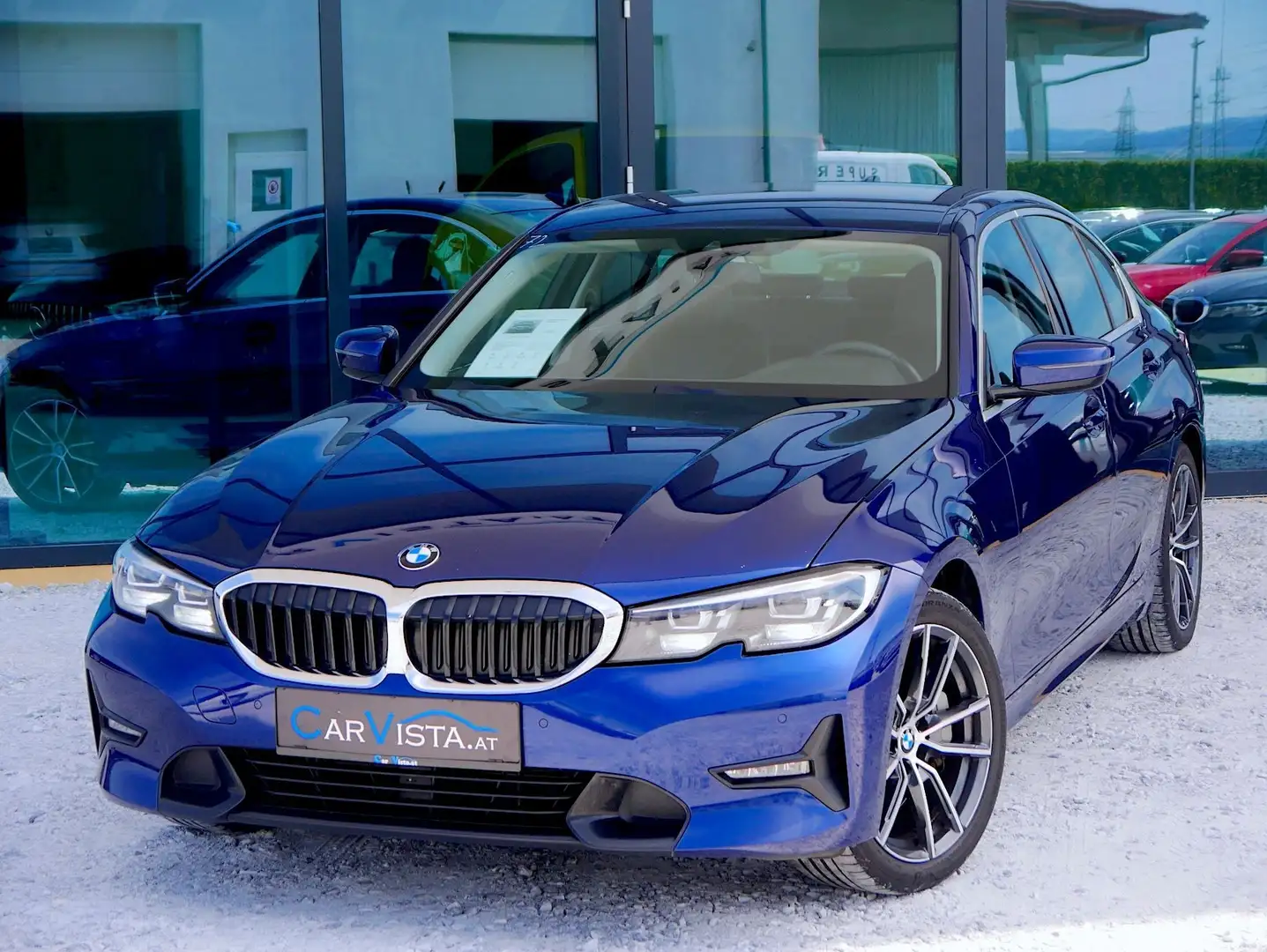 BMW 330 d Sport Line Aut. Blau - 1