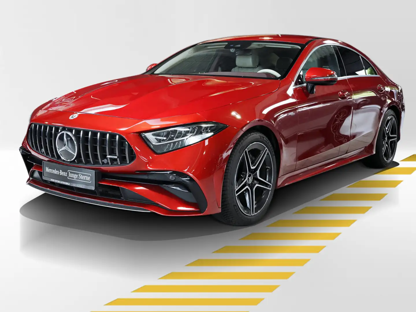 Mercedes-Benz CLS 53 AMG 4M+ AIRMATIC SOUND SITZKLIMA MEMORY Rot - 2