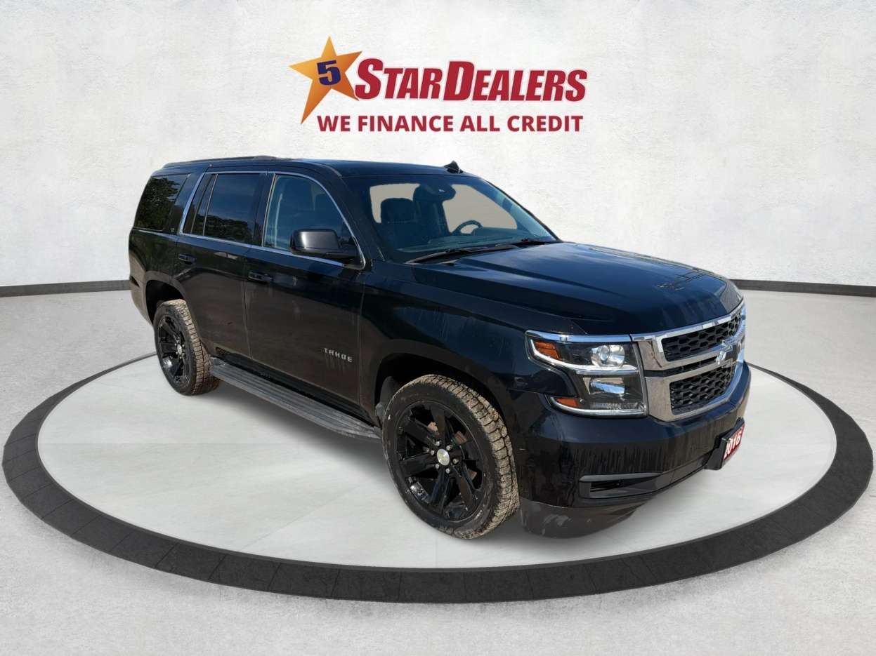 Black 2016 Chevrolet Tahoe SUV / Crossover Four-Wheel Drive Automatic