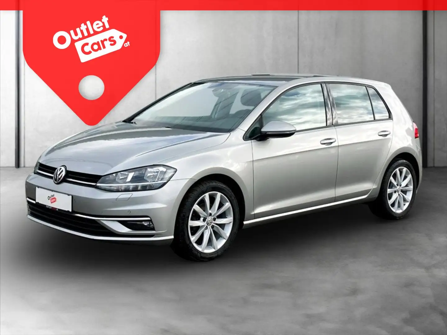 Volkswagen Golf VII 1.0 TSI BMT Comfortline RADAR+RFK+SHZ Silber - 1