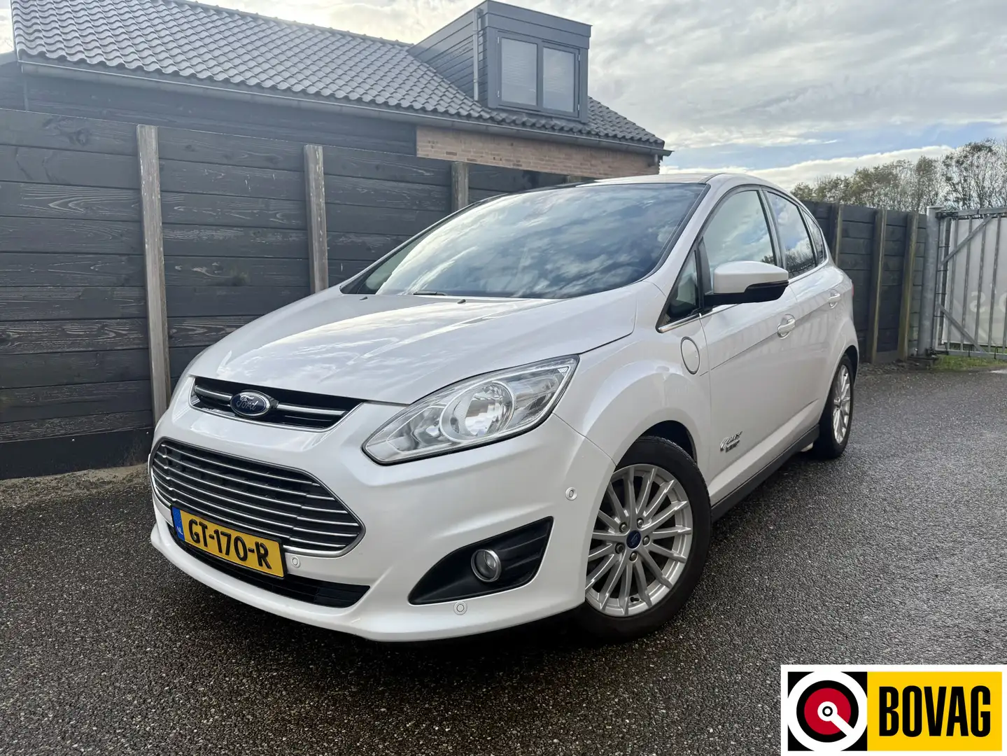 Ford C-Max 2.0 Plug-in Hybrid Titanium Plus dealer onderhoude Weiß - 1