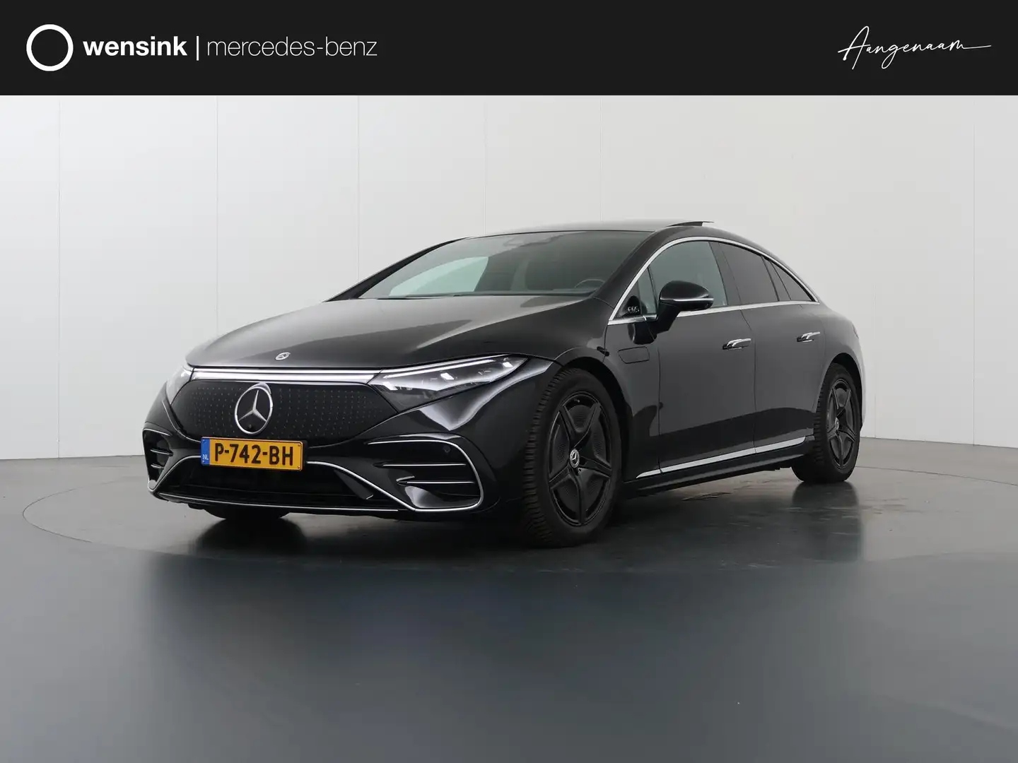 Mercedes-Benz EQS 450+ AMG Line 108 kWh | Panoramadak | Luchtvering Czarny - 1