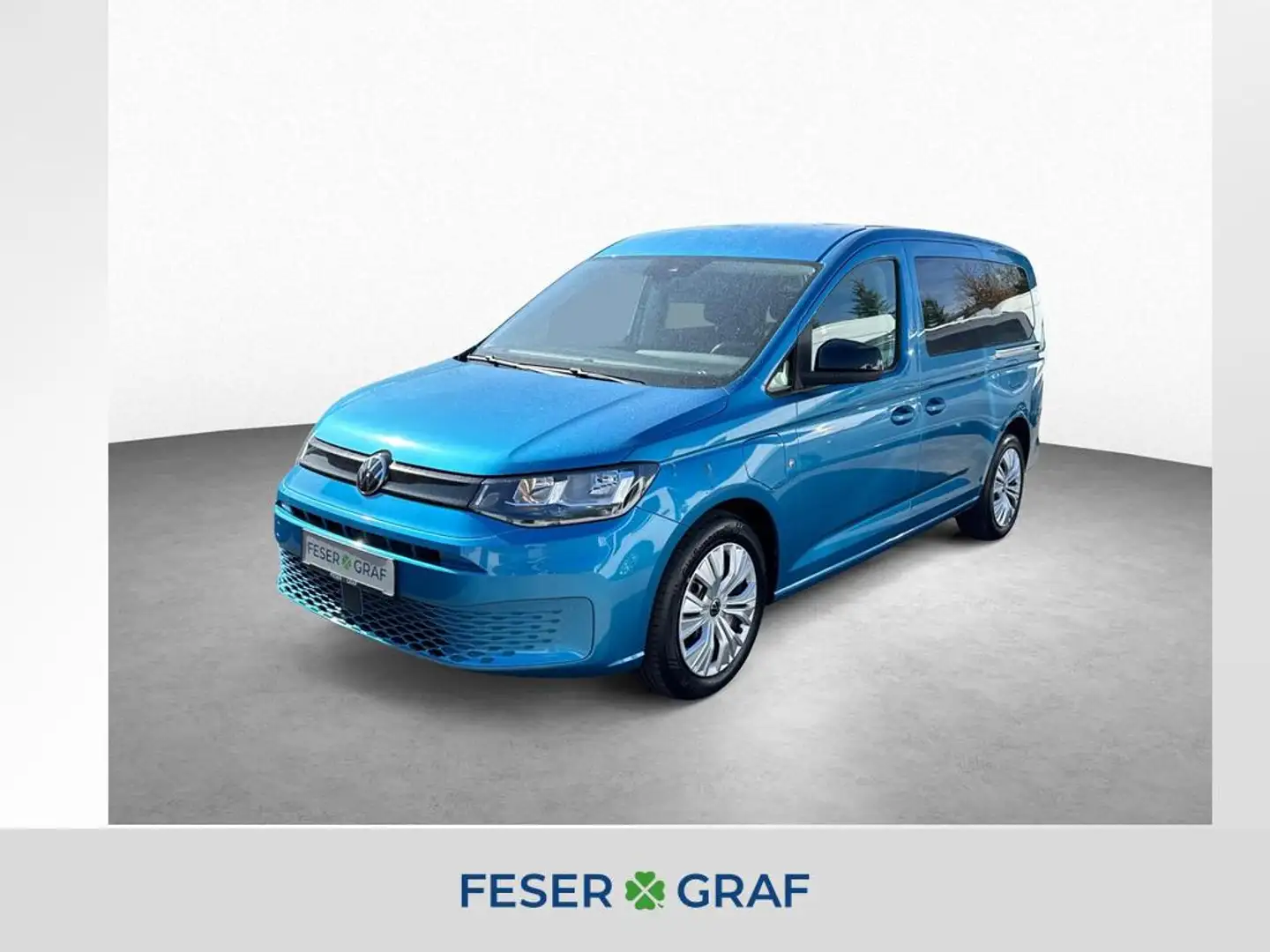 Volkswagen Caddy 1,5 l eHybrid OPF EU6 85 kW 19,7 kWh Bleu - 1